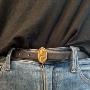 Vintage DIOR Leather Belt